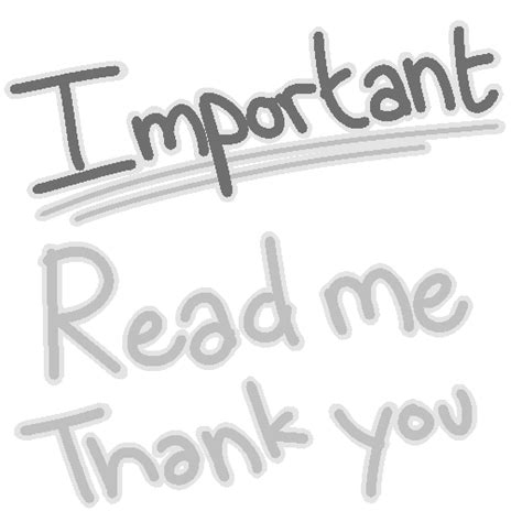 Important Please Read Me By Juddjoy On Deviantart
