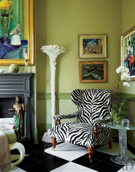 20 Living Spaces With Zebra Print Accents