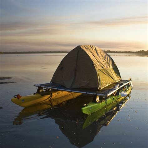 The Kayak Tent Platform Experiment Roamer Post Canoe Camping