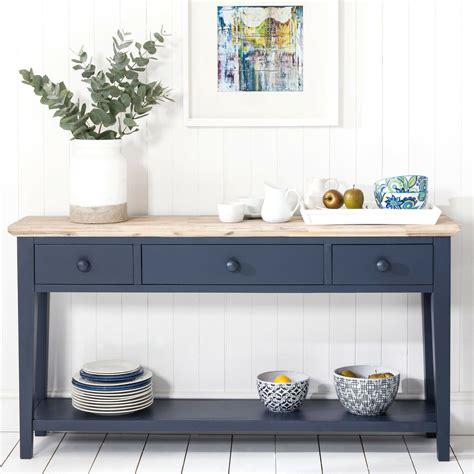 Navy Blue Console Table With Storage : Navy is the darkest blue and in