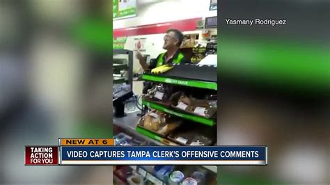 7 Eleven Clerk Caught On Camera Yelling At Customer For Speaking Spanish Youtube