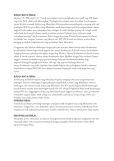 SOLUTION: 1 pembukuan dan rekonsiliasi fiskal - Studypool