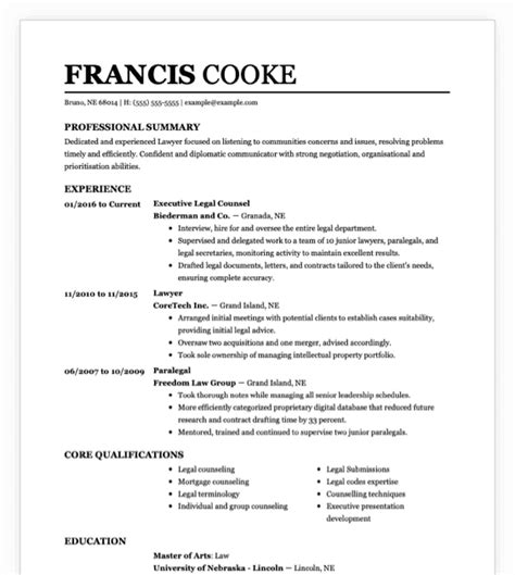 Example Of A Cv : Resume Example For A First Job To ...