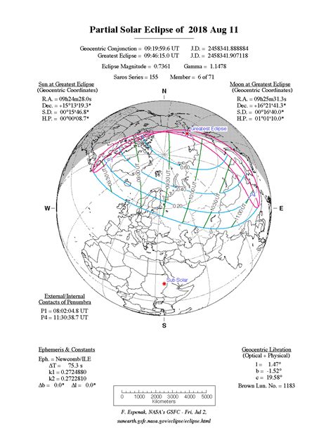Solar Eclipse Calendar Customize And Print