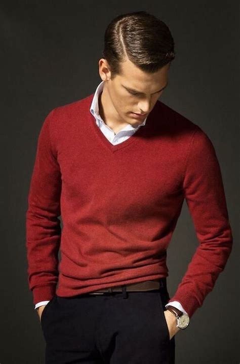 40 Cool Men Sweater Outfits Ideas That Worth To Try