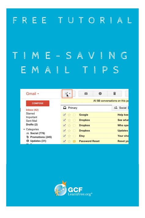 Use These Time Saving Email Tips To Help Organize Your Messages And