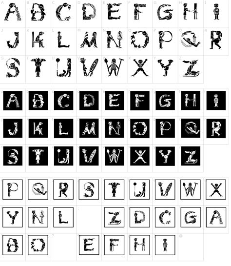 Children Alphabet Font Download