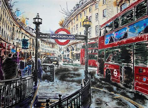 Regent Street Original Painting About The Image It Will Quite