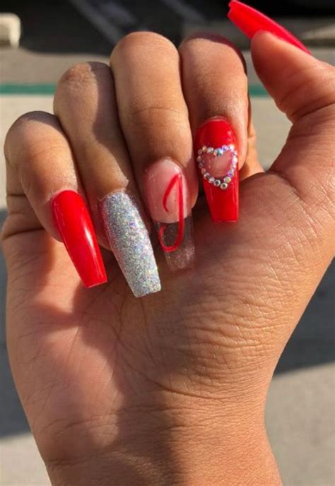 Like What You See Follow Me For More Skienotsky Red Acrylic Nails
