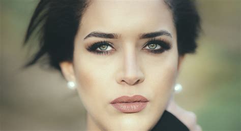 Women Model Face Portrait Closeup David Olkarny Wallpapers Hd