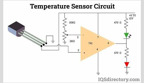 heat sensor circuit diagram on breadboard
