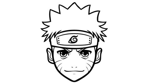 Draw Naruto Face