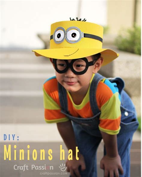 Minions Hat Diy Pattern And Tutorial Craft Passion Minion Hats