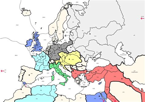 I Made A Diplomacy 1900 Map Rdiplomacy