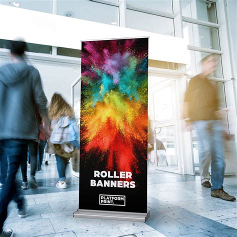 Premium Roller Banners Platform Print