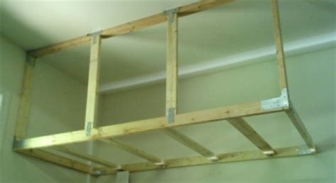 Otherwise, use a stud sensor to mark where your layout line crosses each stud. Overhead Garage Storage Diy / 13 Creative Overhead Garage Storage Ideas You Should Know ... - I ...