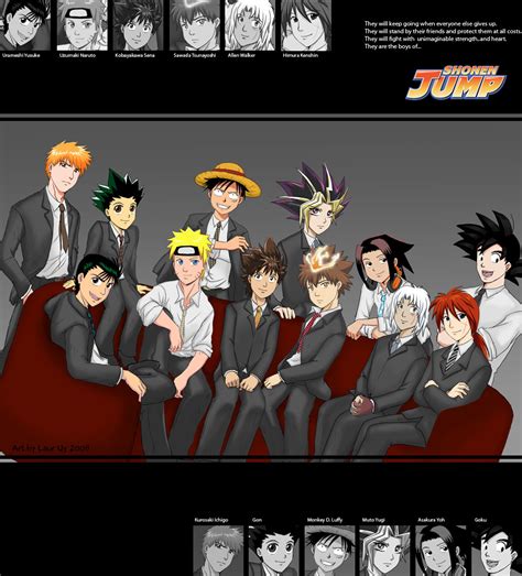 Shonen Jump Boys Naruto Photo Fanpop