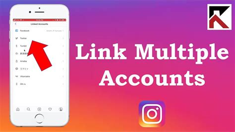 How To Link Multiple Instagram Accounts To One Facebook Account Youtube