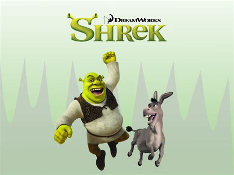 Shrek Cartoon Movies Backgrounds Cartoon Green Templates Free Ppt