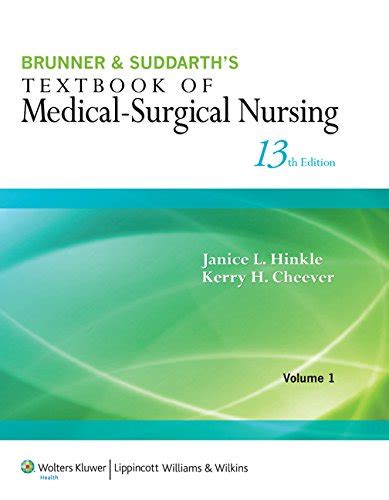 Textbook Of Medical Surgical Nursing Thirteenth Edition Study Guide