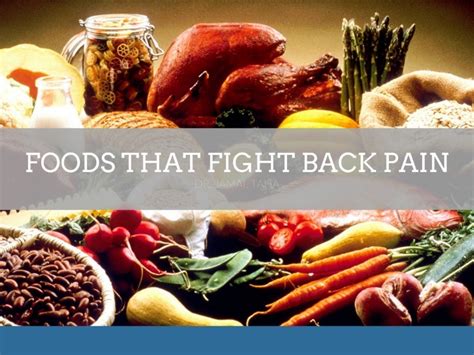 Foods That Fight Back Pain