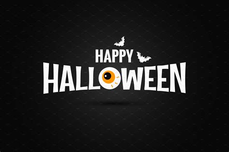 Happy Halloween Logo Illustrations ~ Creative Market