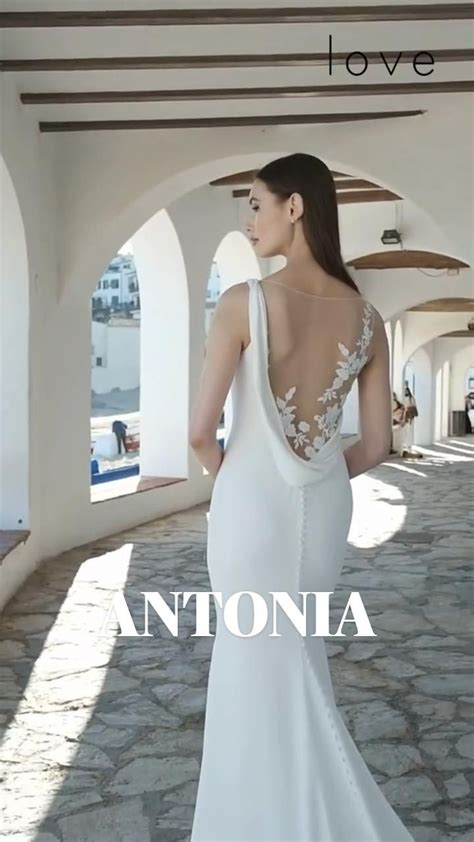 Antonia Enzoani Wedding Dresses Backless Wedding Dress Bridal
