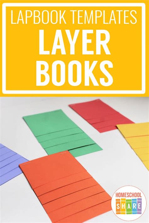 Layer Books For Your Lapbook Homeschool Share Student Activities