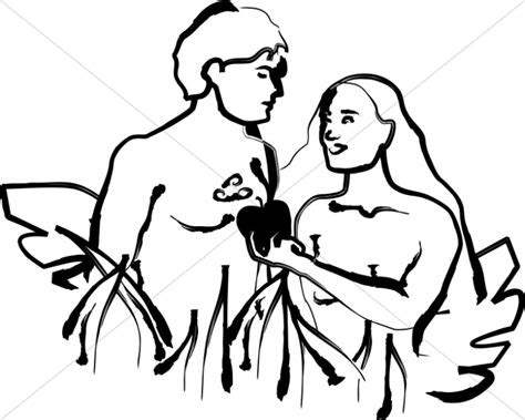 Adam And Eve Clipart Creation Clipart Sharefaith