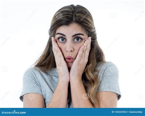 Young Attractive Woman Looking Scared Frightened And Shocked Human