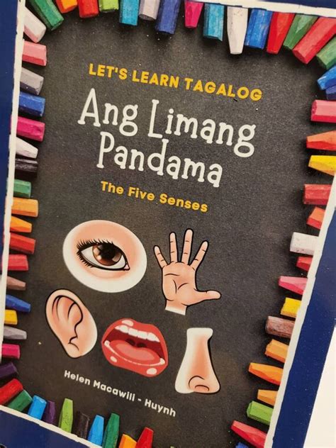 Tagalog Book The Five Senses Ang Limang Pandama Etsy