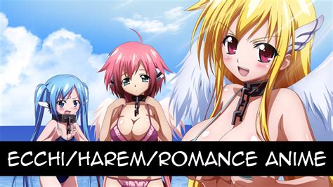 top 10 ecchi harem romance anime [hd] youtube