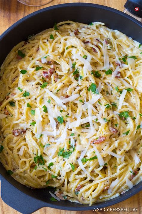One Pot Spaghetti Carbonara A Spicy Perspective