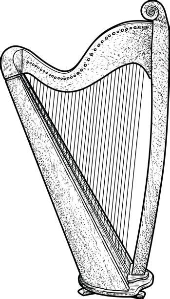 Best Irish Harp Illustrations Royalty Free Vector Graphics And Clip Art