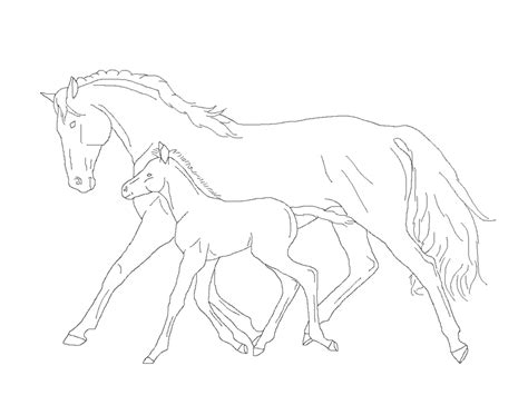 The Best Free Mare Drawing Images Download From 76 Free Drawings Of