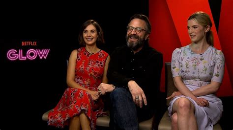 Interview With Alison Brie Marc Maron And Betty Gilpin For Season 1 Of