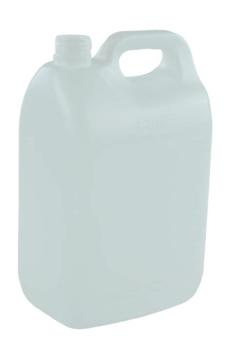 Jerry Can 5ltr 38410 Te Natural Hdpe Tamper Evident Vision Packaging