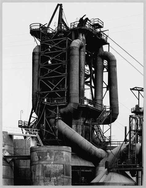 View Of A Blast Furnace Head Of The U S Steel Edgar Thompson Plant