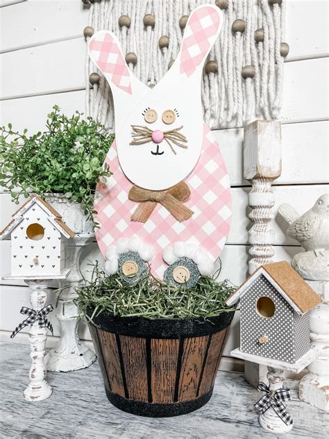 Diy Dollar Tree Paddle Board Easter Bunny Easy Decor Diy Tutorial In