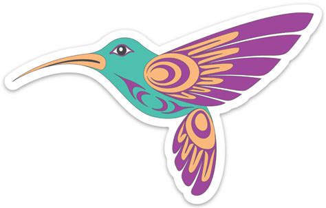 Hummingbird Vinyl Artist Hummingbird Stickers Vinyl Art Stickers