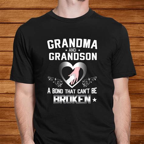Grandma And Grandson A Bond That Can’t Be Broken Shirt Teeuni