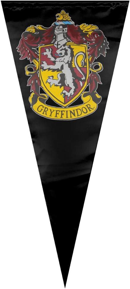 Hogwarts Gryffindor Pennant12 X 30 Inch Black Sports