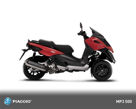The two front wheels combine the ride dynamics typical of a motorcycle with incredible road holding. PIAGGIO MP3 500 specs - 2008, 2009 - autoevolution