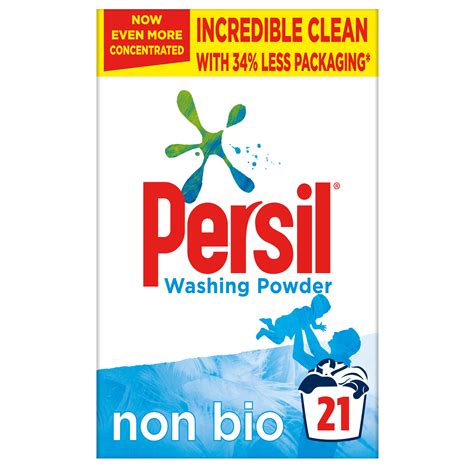 Persil Washing Powder Non Bio 21 Wash 105 Kg Washing Powders