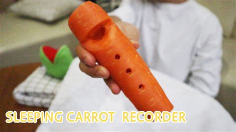 당근리코더 만들기 How To Make Carrot Recorder Youtube