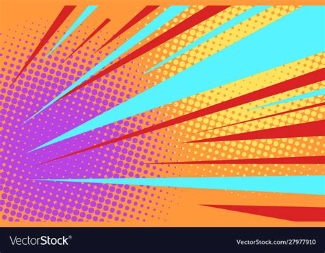 Pop Art Background Royalty Free Vector Image Vectorstock