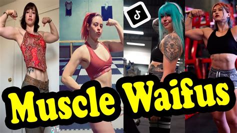 Muscle Waifus Stronger Girls Gym Fitcheck Tik Tok Compilation