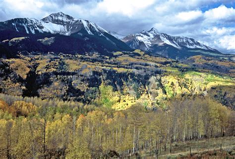 Sunshine Mountain And Wilson Peak South Of Telluride Color Flickr