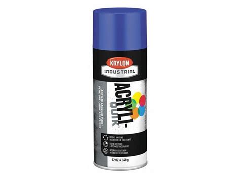 Krylon Industrial K01910a07 Spray Paint True Blue Gloss 12 Oz