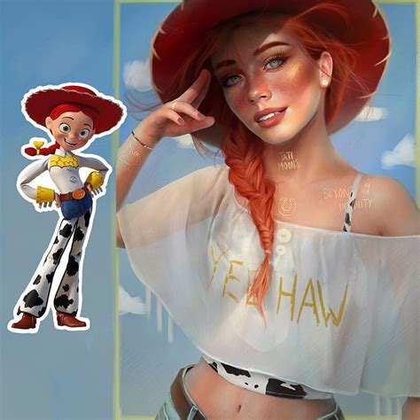 Quick Fanart Of Jessie From Toy Story 🤠 Its Been Around A Year Since I
